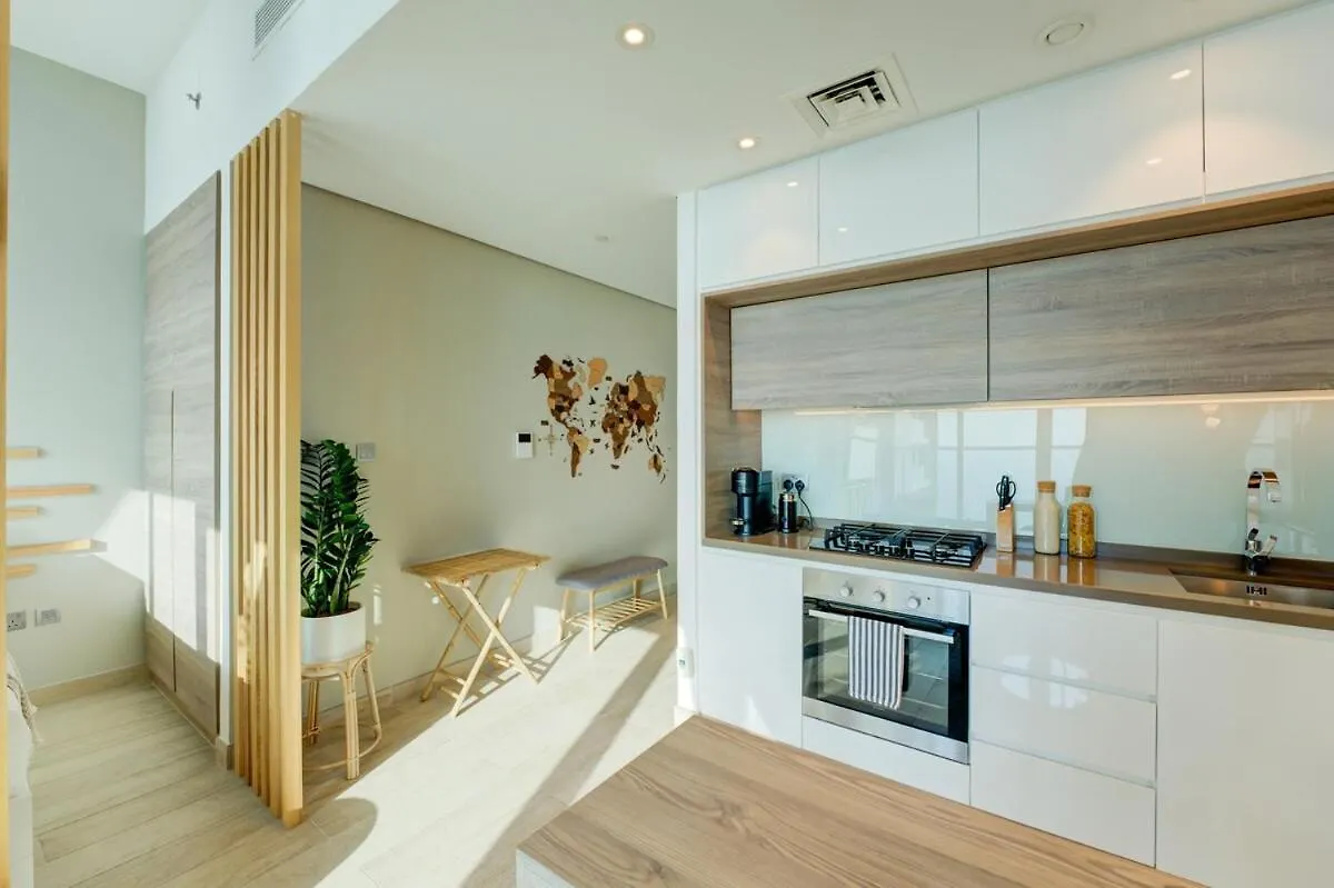 Apartment Higuest - New! Stunning Sea View Studio, Balcony, Pool Dubai United Arab Emirates