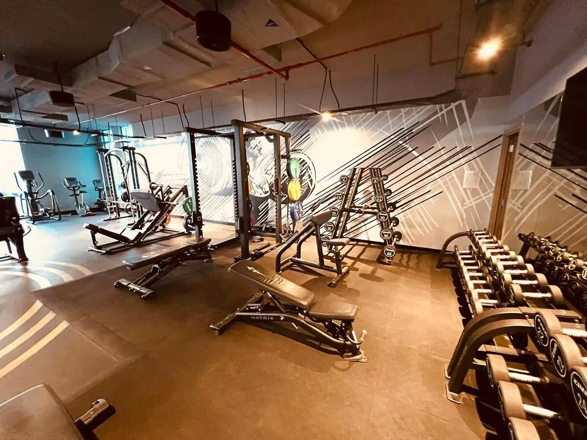 Apartment Higuest - New! Stunning Sea View Studio, Balcony, Pool Dubai